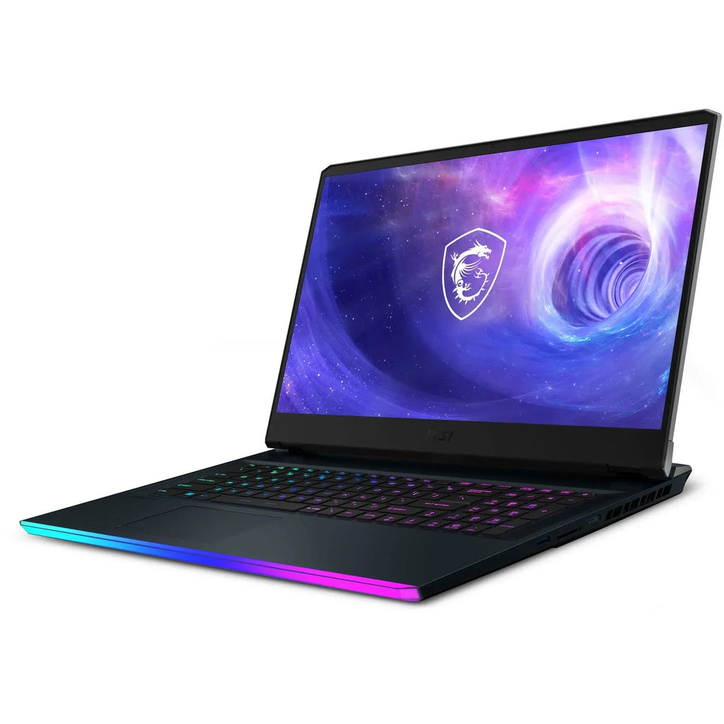 MSI GE76 Raider 17.3" 144Hz ( 12th Gen 14-Core i9-12900H, 64GB DDR5 RAM, 1TB SSD, GeForce RTX 3060) FHD Thin Bezel Gaming Laptop, RGB Backlit, Thunderbolt 4, Webcam, Win 11 Home, Titanium Blue