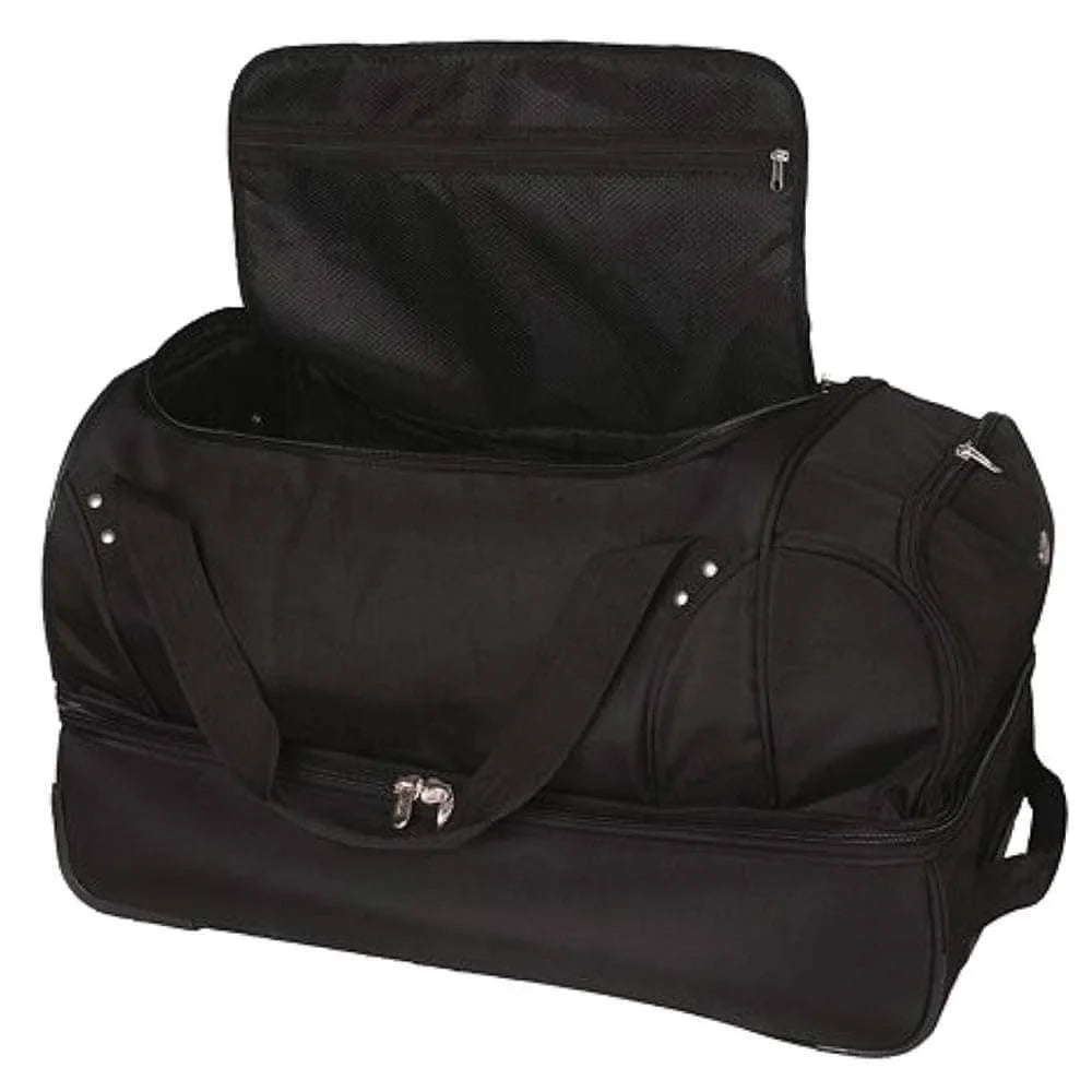 MOJO Ohio State Buckeyes Jet 27'' 2-Wheel Drop Bottom Rolling Duffel Bag