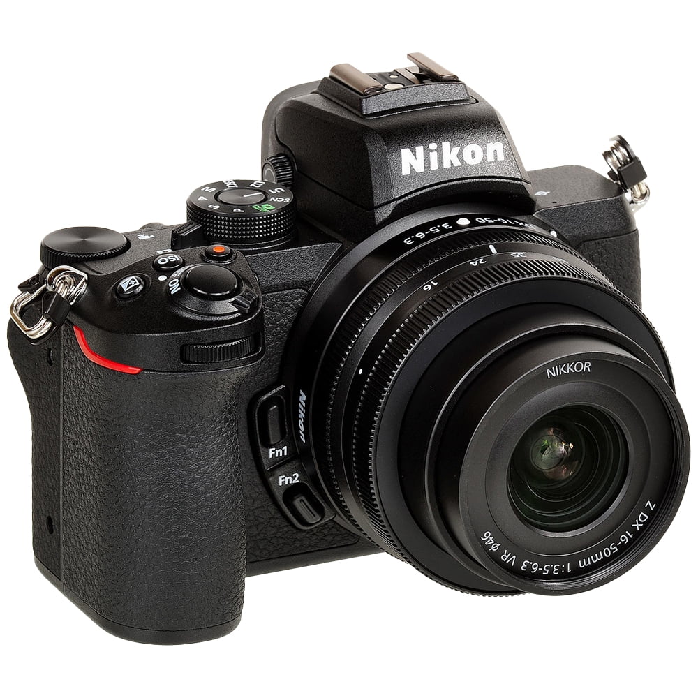 Nikon Z50 Mirrorless Camera with 50-250mm f/4.5-6.3 VR Lens + 16-50mm Lens + 3 PC Filter Set + 32GB- Kit