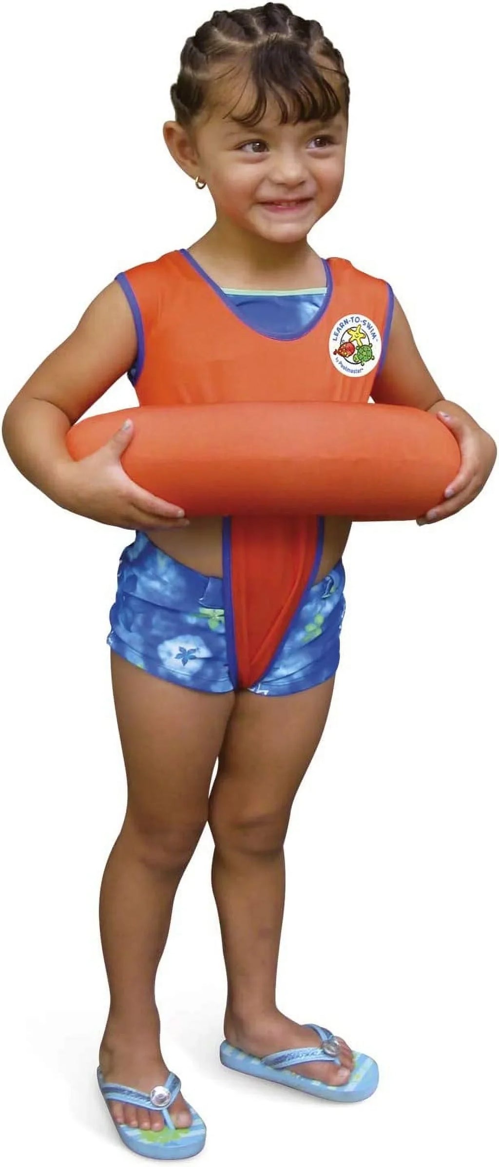 Poolmaster Learntoswim Swimming Pool Tube Float Trainer, Orange