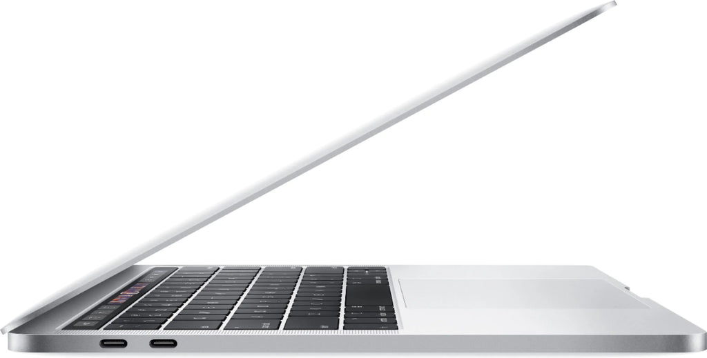 MacBook Pro 13-inch (i5 2.3GHz, 256GB SSD) (Mid 2018, MR9U2LL/A) - Silver Bundle with Ebony Zipper Sleeve + Laptop Starter Kit + Cleaning Kit (Refurbished)