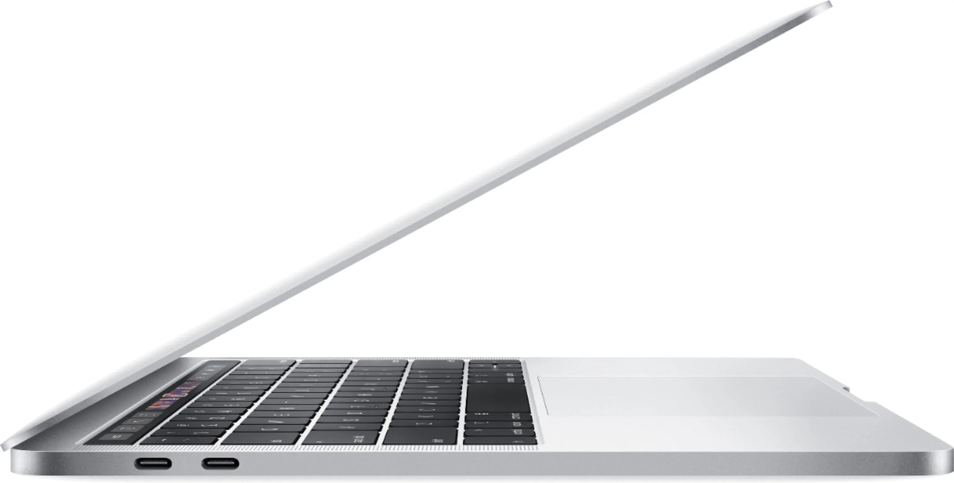 MacBook Pro 13-inch (i5 2.3GHz, 256GB SSD) (Mid 2018, MR9U2LL/A) - Silver Bundle with Ebony Zipper Sleeve + Laptop Starter Kit + Cleaning Kit (Refurbished)