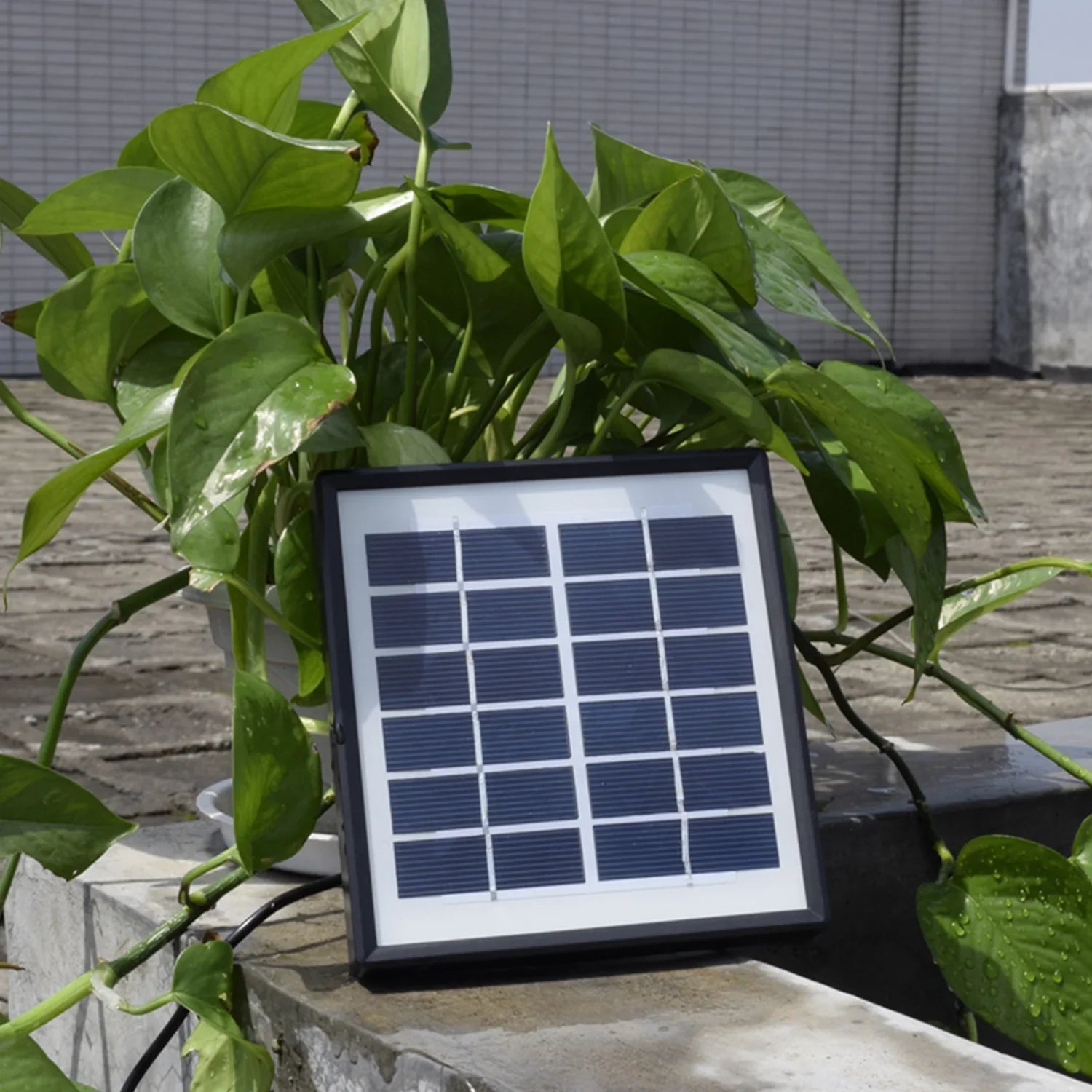 Yabuy OWSOO Aquarium Airpump, 1.5W Solar Pump for Pond Aeration Fountain