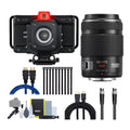 Ebony Design Studio Camera 4K Pro with 45-175mm Lens Bundle