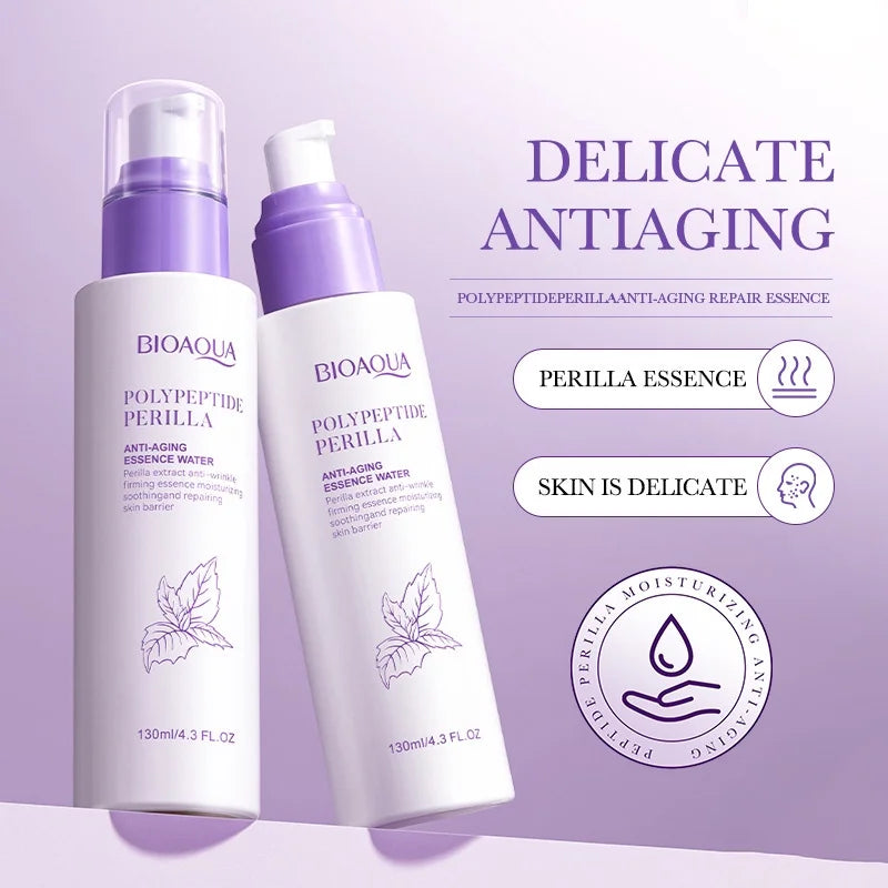 Polypeptide Perilla Extract Facial Skin Care Sets & Kits - Comprehensive 5Pcs Skincare Kit for Women