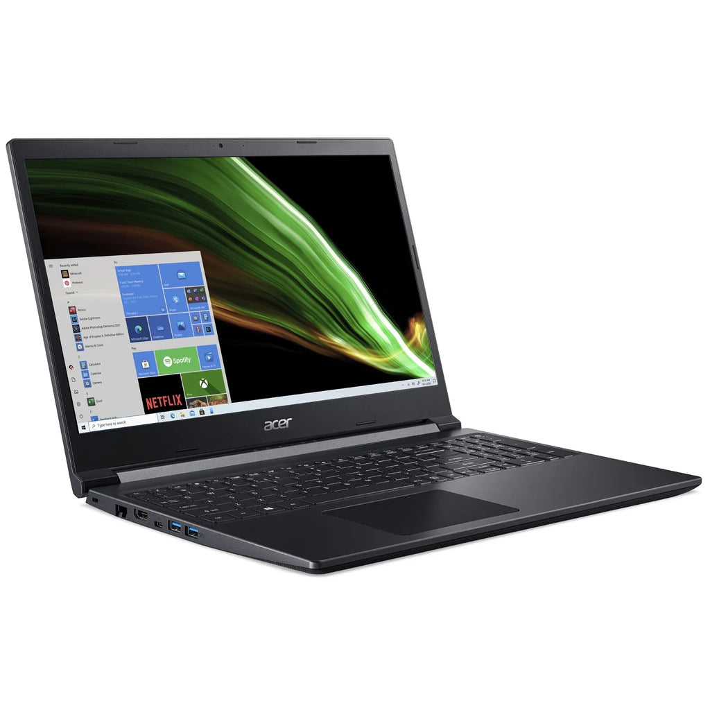 Restored Acer Aspire 7 - 15.6" Laptop AMD Ryzen 5 5625U 2.30GHz 8GB RAM 256GB SSD W11H (Refurbished)
