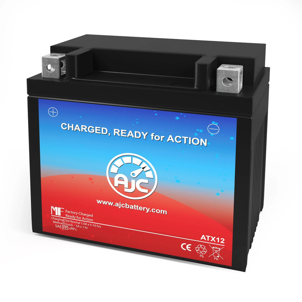 AJC Battery Compatible with Honda TRX250TM FourTrax Recon 250CC ATV Replacement Battery (1997-2019)