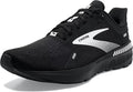 Brooks Men's Launch GTS 9 Support Speed Running Shoes Dark White Wide (9.5)