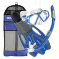 U.S. Divers Adult Cozumel Mask, Seabreeze II Snorkel, ProFlex Fins, Gear Bag Set