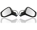 Door Mirror - Compatible/Replacement for '19-21 RAV4/Hybrid LE/North American Built - Non-Heated, Without Signal & Puddle Lamp & Blind Spot & Camera - Textured - Pair Set 879100R261, 879400R261