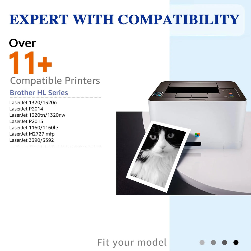 2 Jet 49A | Q5949A Toner Cartridge Replacement for 1320 1320n 1320nw 1320tn 3390 MFP 3392 MFP 1160 Printer