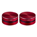 Wirelessly BT Speaker Bone Conduction Speakers Mini Portable Loud Stereo Sound Built-in Mic Sound Box Red