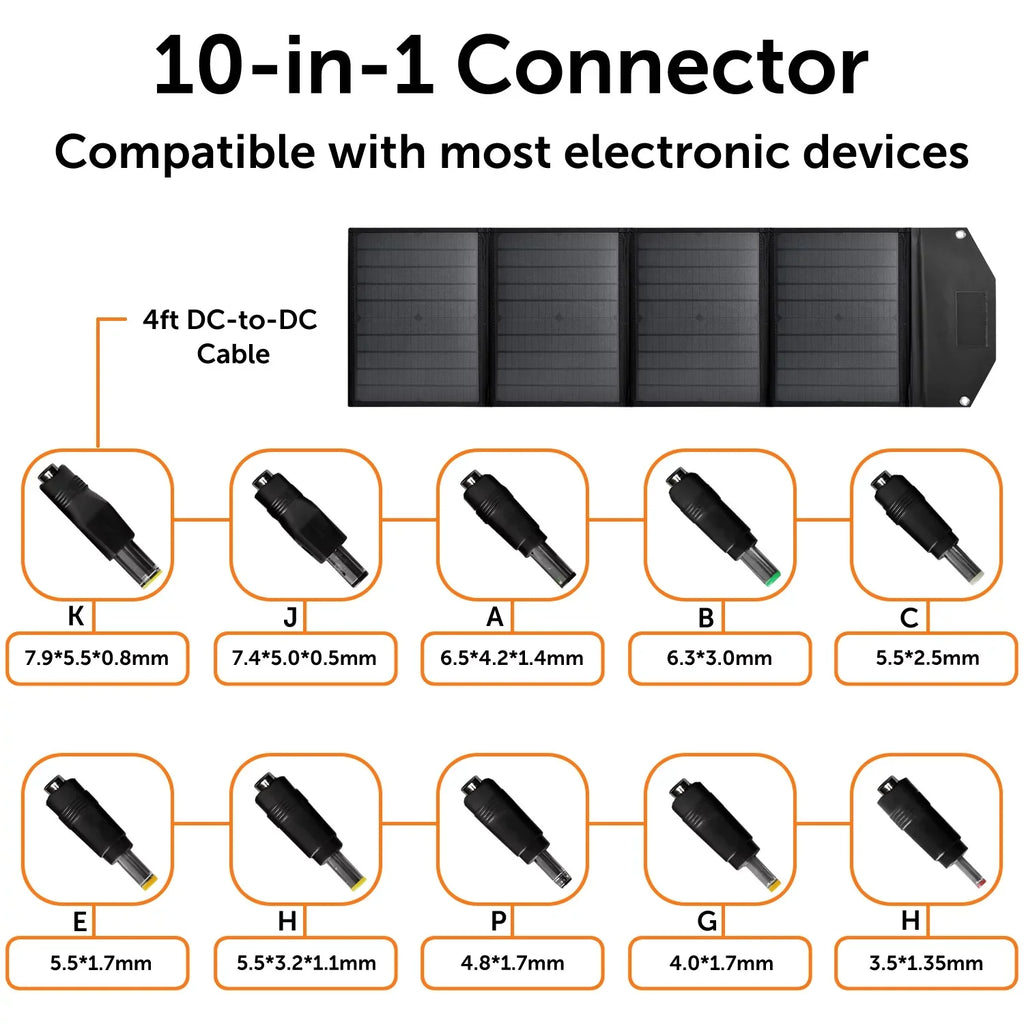Alpha Digital Folding Solar Panel Charger