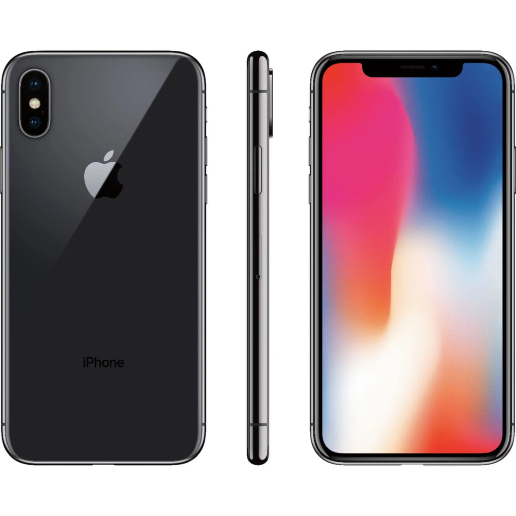 Restored iPhone X a1901 256GB Space Gray AT&T T-Mobile GSM Unlocked (Refurbished)