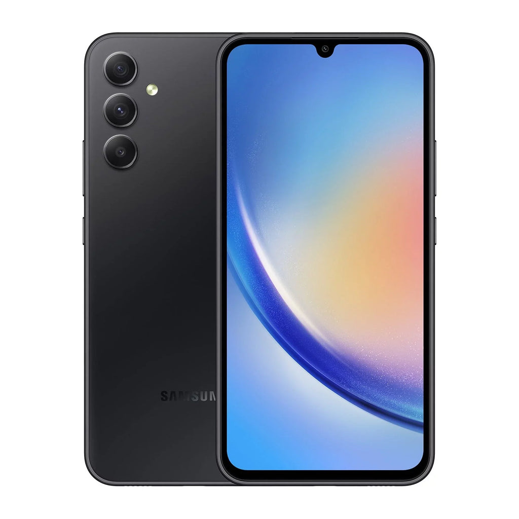 Restored Galaxy A34 5G A346M 128GB Dual SIM GSM Unlocked Android Smartphone (Latin Version Compatible LTE) - Awesome Graphite (Refurbished)