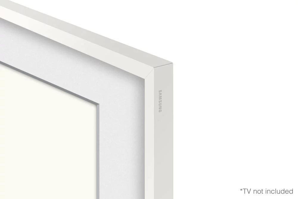 50-Inch Class QLED The Frame Series - Quantum HDR Smart TV with a VG-SCFA50WTB 50" The Frame Customizable Bezel - Modern White (2022)