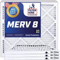 Filter King 5x43x1a Air Filter | 4-PACK | MERV 8 HVAC Pleated A/C Furnace Filters | MADE IN USA | Actual Size: 5 x 43 x .75"