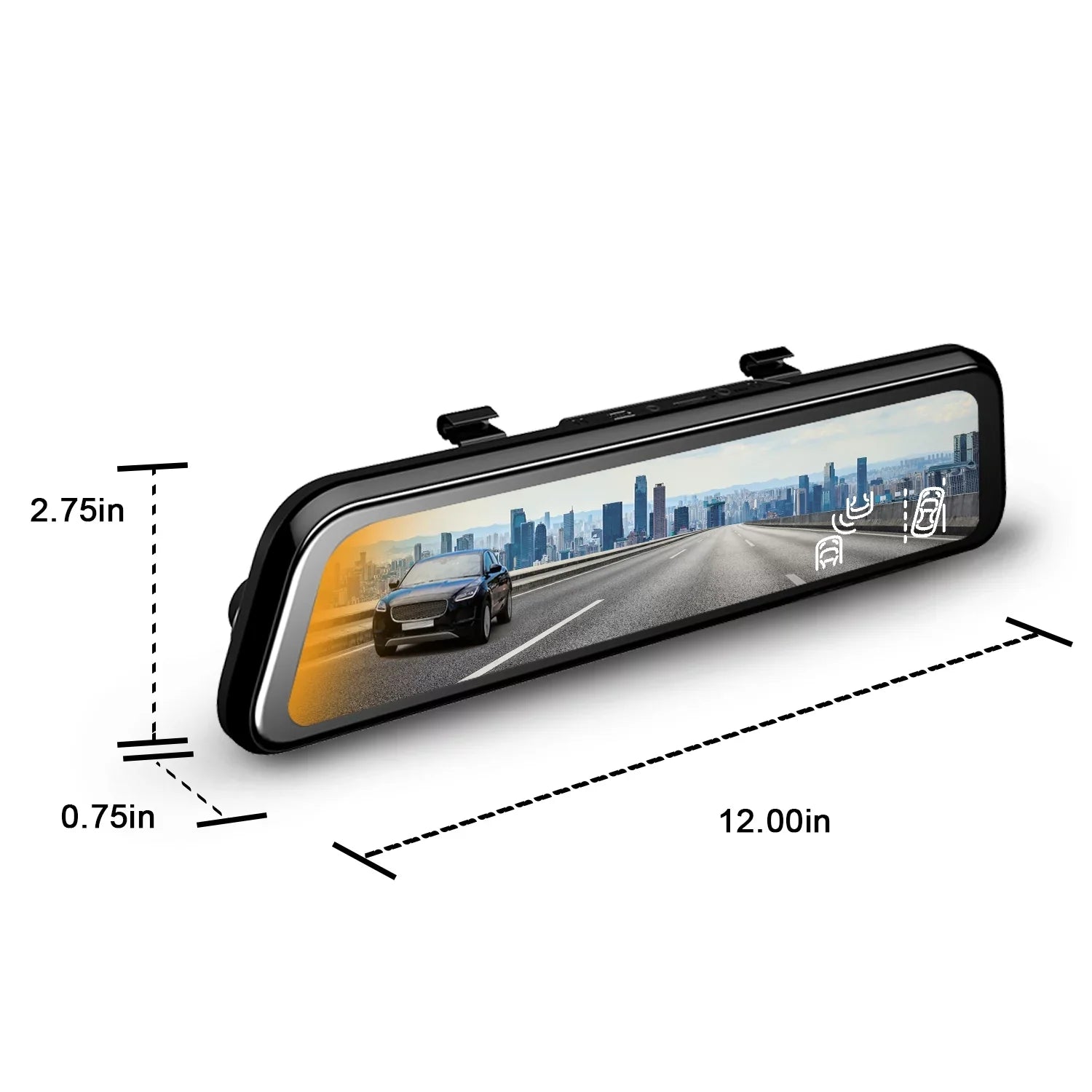 Rexing M2 Smart Mirror Dash Cam with BSD ADAS