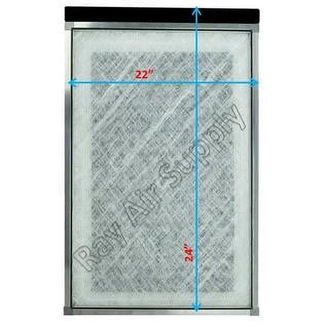 Dynamic Air Cleaner Replacement Filter Pads 22x24 Refills (3 Pack)