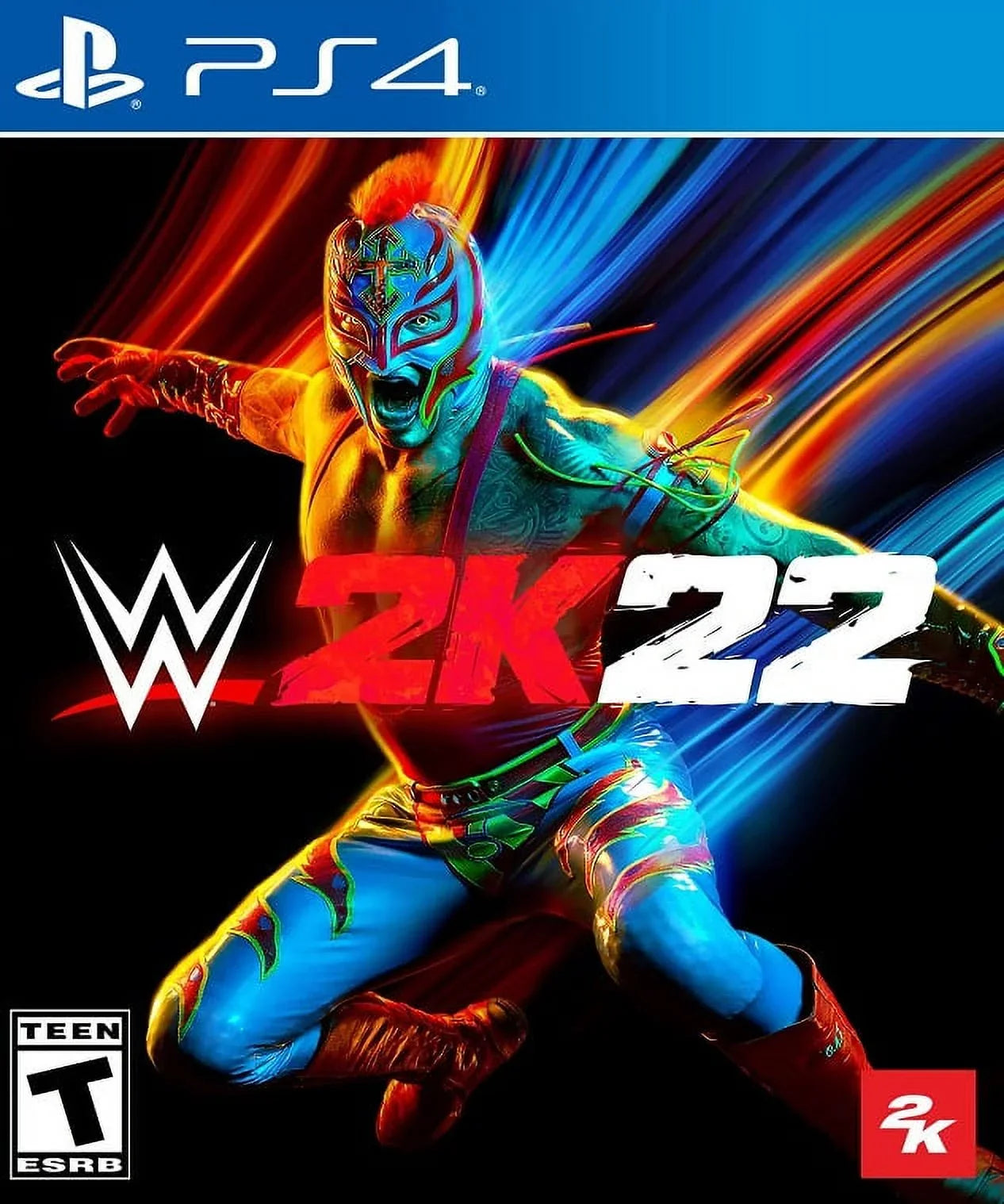 Restored WWE 2K22 ( Playstation 4, 2022) Wrestling Game (Refurbished)