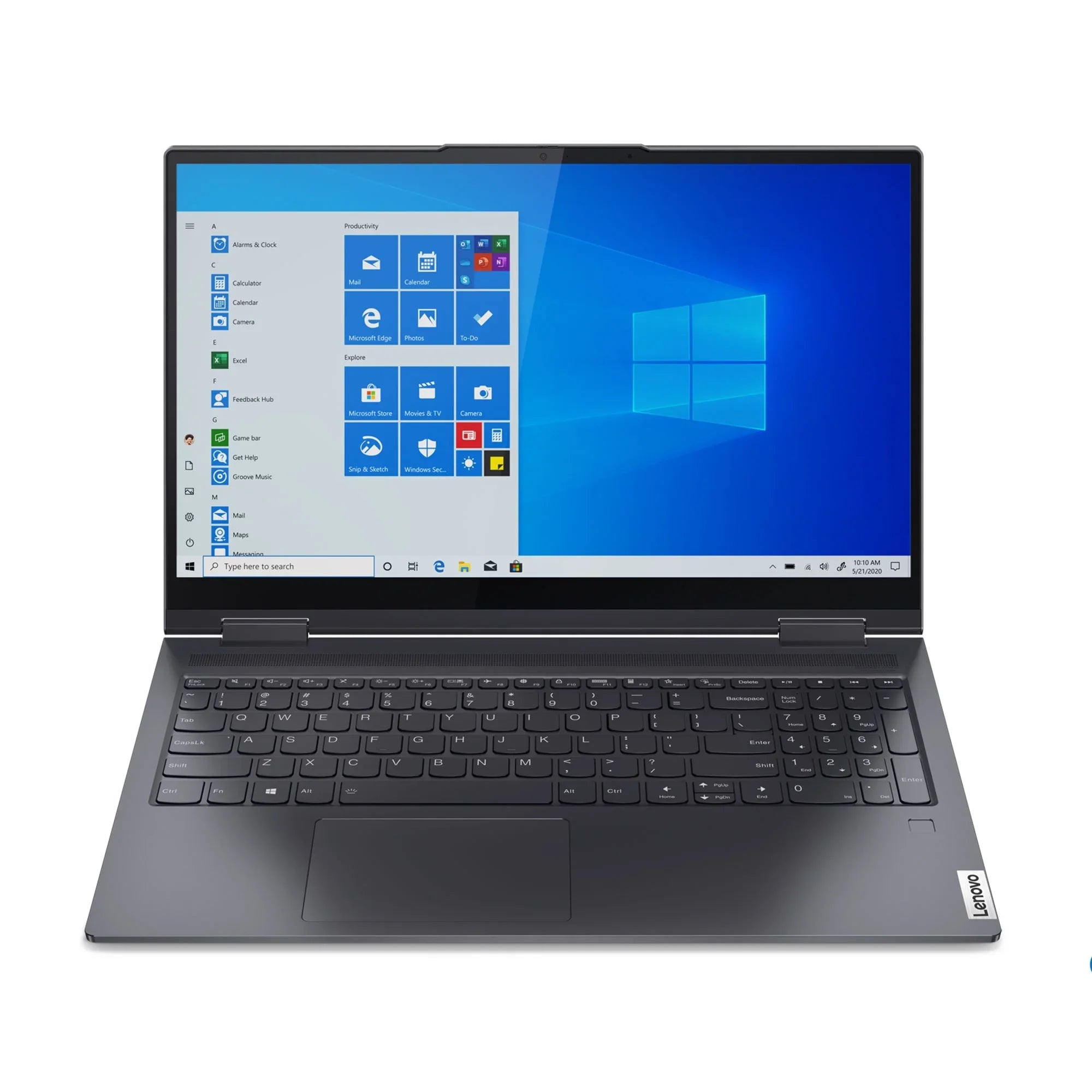 Restored 82BJ0082US Yoga 7 15ITL5 15.6" FHD Touchscreen i71165G7 2.8GHz Iris Xe Graphics 16GB RAM 1TB SSD Win 11 Pro Slate Grey (Refurbished)