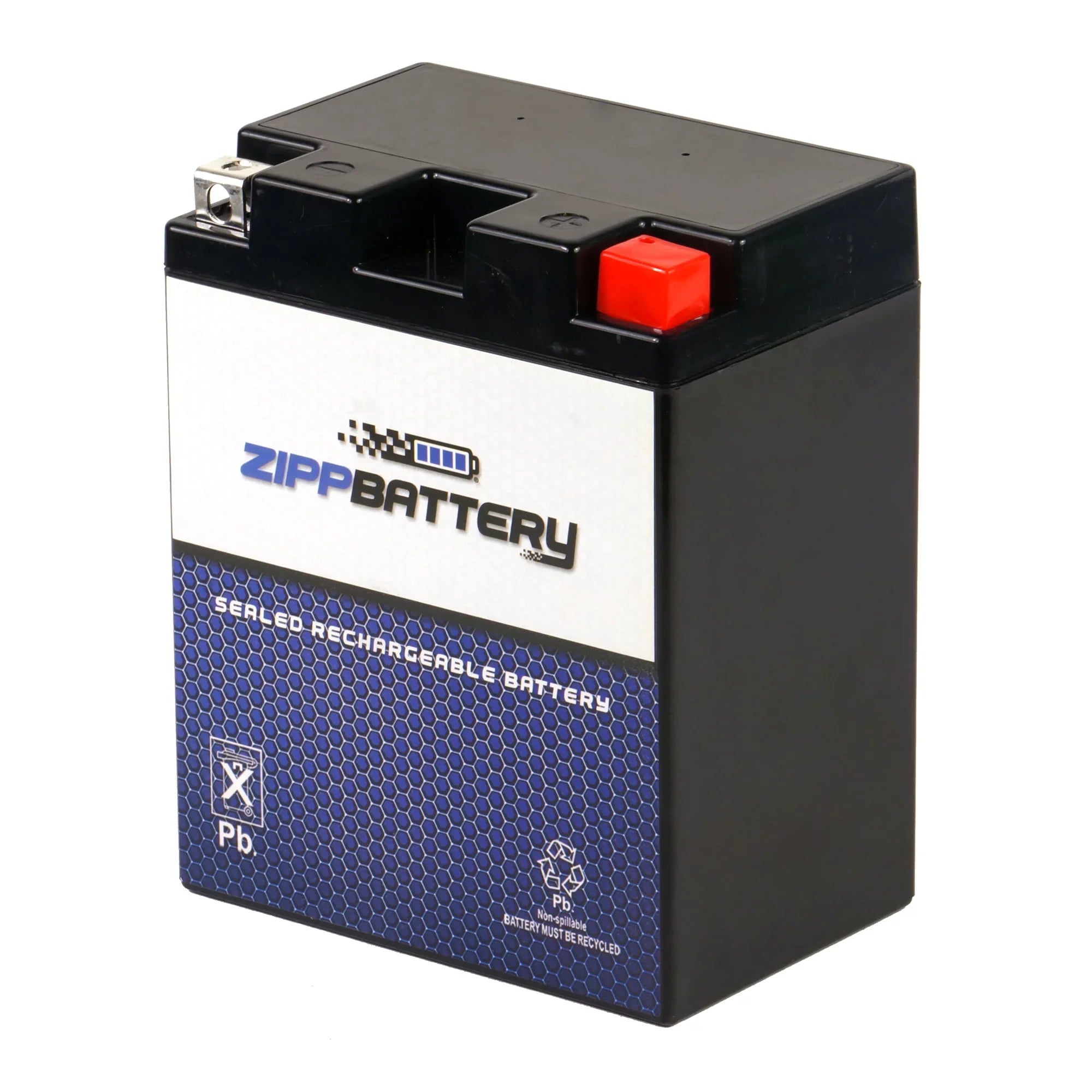 Zipp Battery Ytx14Ahl-Bs High Performance Power Sports Battery