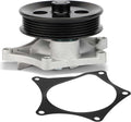A-Premium Engine Water Pump with Gasket & Pulley Compatible with Chevrolet Equinox 2018-2021 Malibu 2016-2022 Spark Cruze GMC Terrain Buick Encore