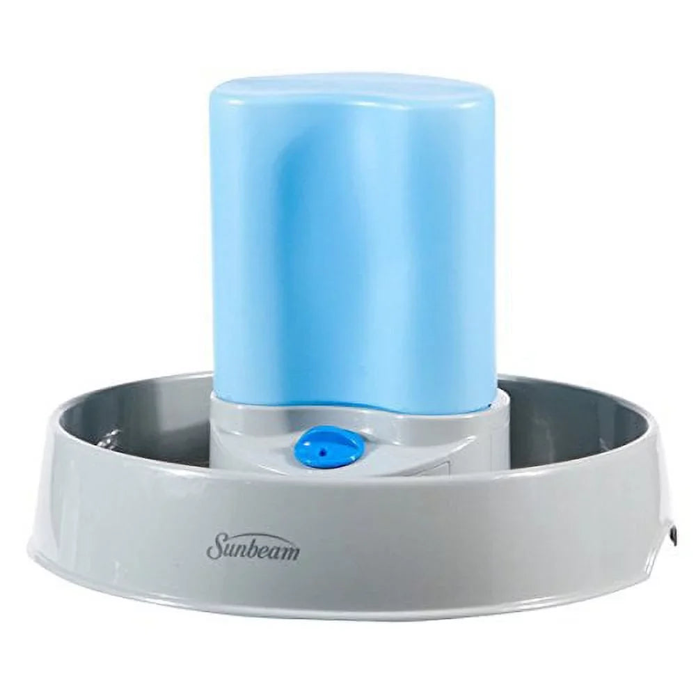 Sunbeam Pets Cat Dog Animal Purifying Water Fountain Dual Filtration System 1.3 Gallon Dishwasher Safe