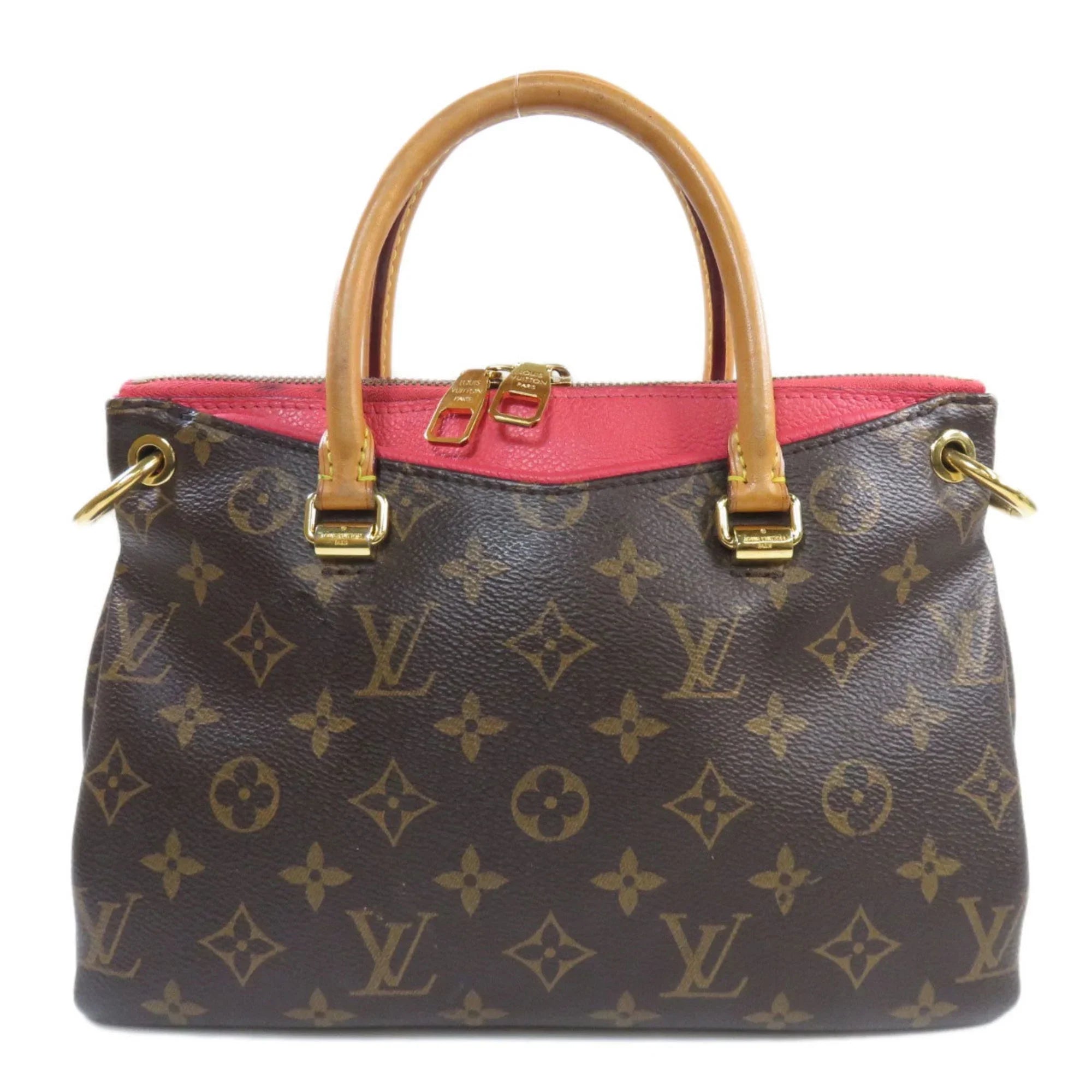Pre-Owned Louis Vuitton M41734 Pallas BB Monogram Handbag Canvas Ladies (Good)