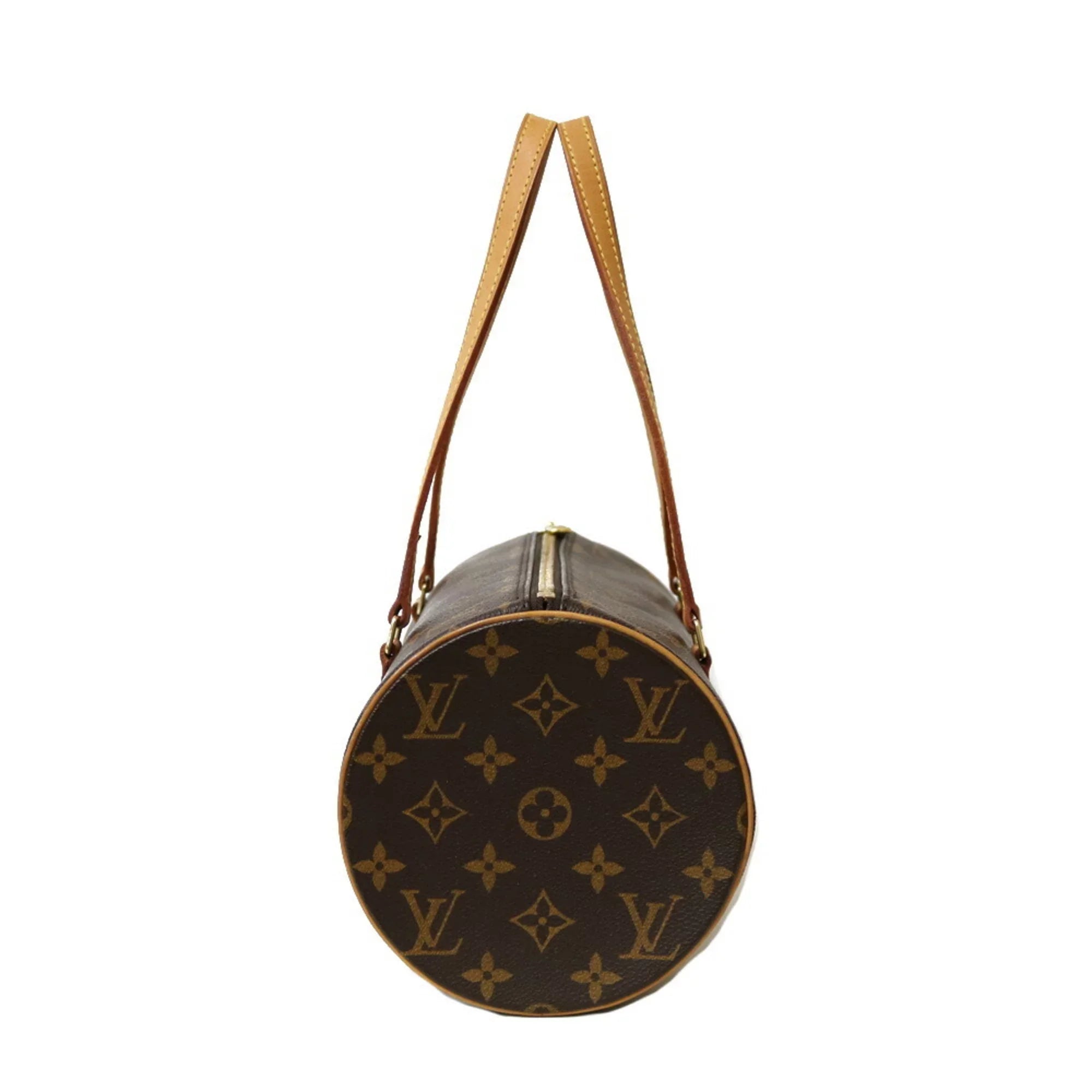 Pre-Owned LOUIS VUITTON Shoulder Bag Monogram Papillon 30 M51385 Brown Women's Canvas (Good)