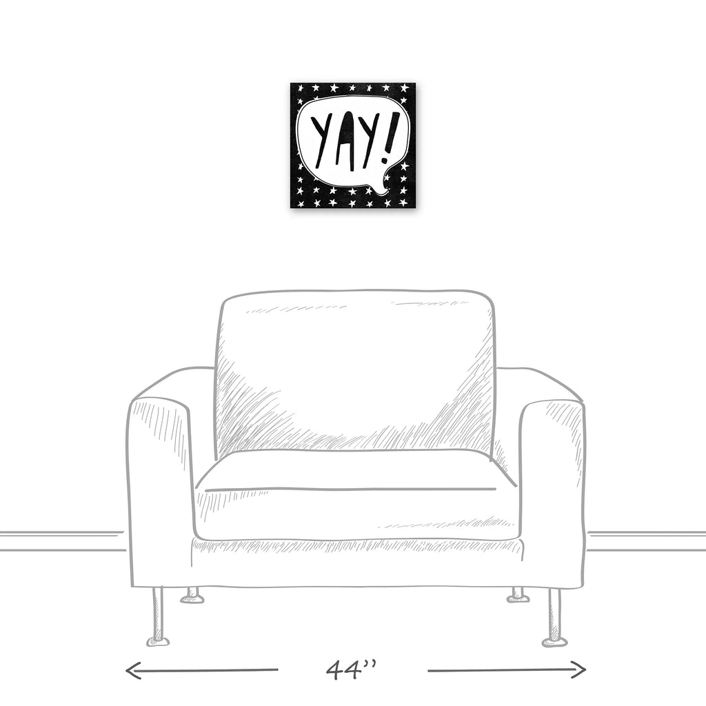 Creative Products Yay! 12x12 Canvas Wall Art
