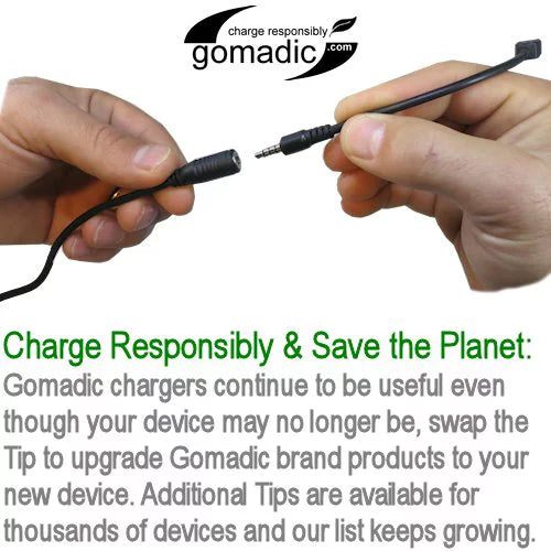 Gomadic High Capacity Rechargeable External Battery Pack suitable for the Ericsson ST18i - Portable Charger with TipExchange Technology