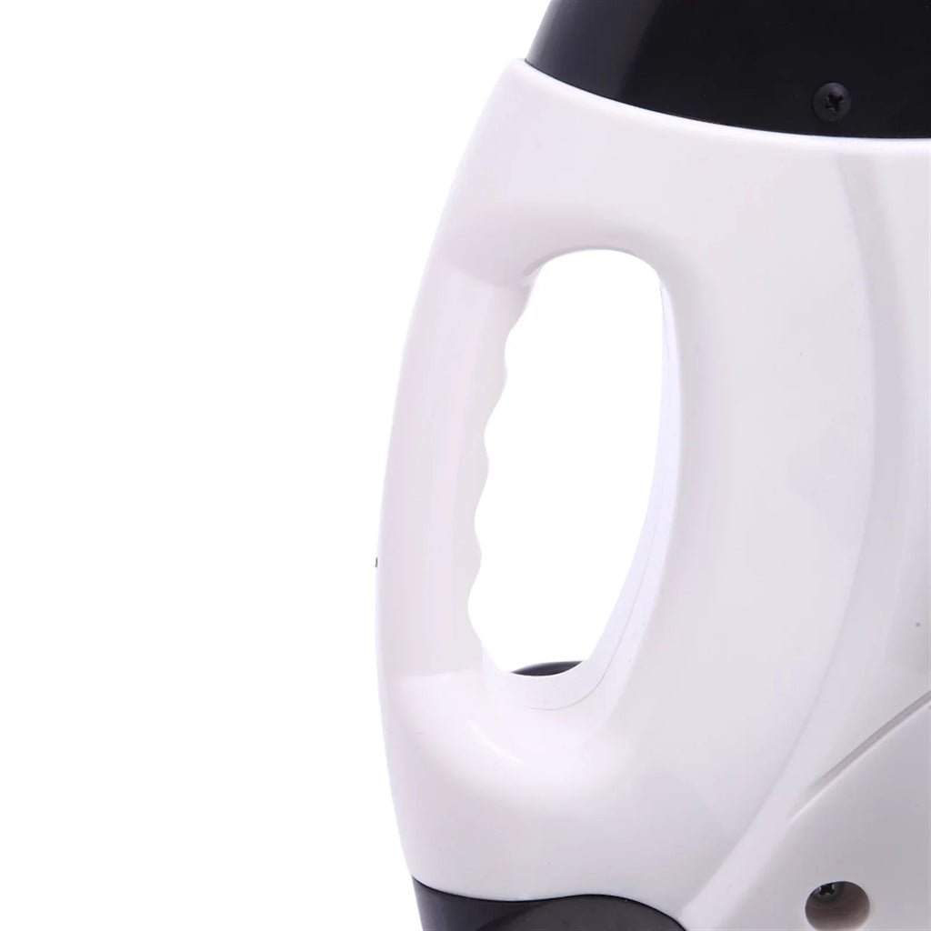 Portable Home Use Hands and Feet Trainer Mini Exercise Bike White & Ebony