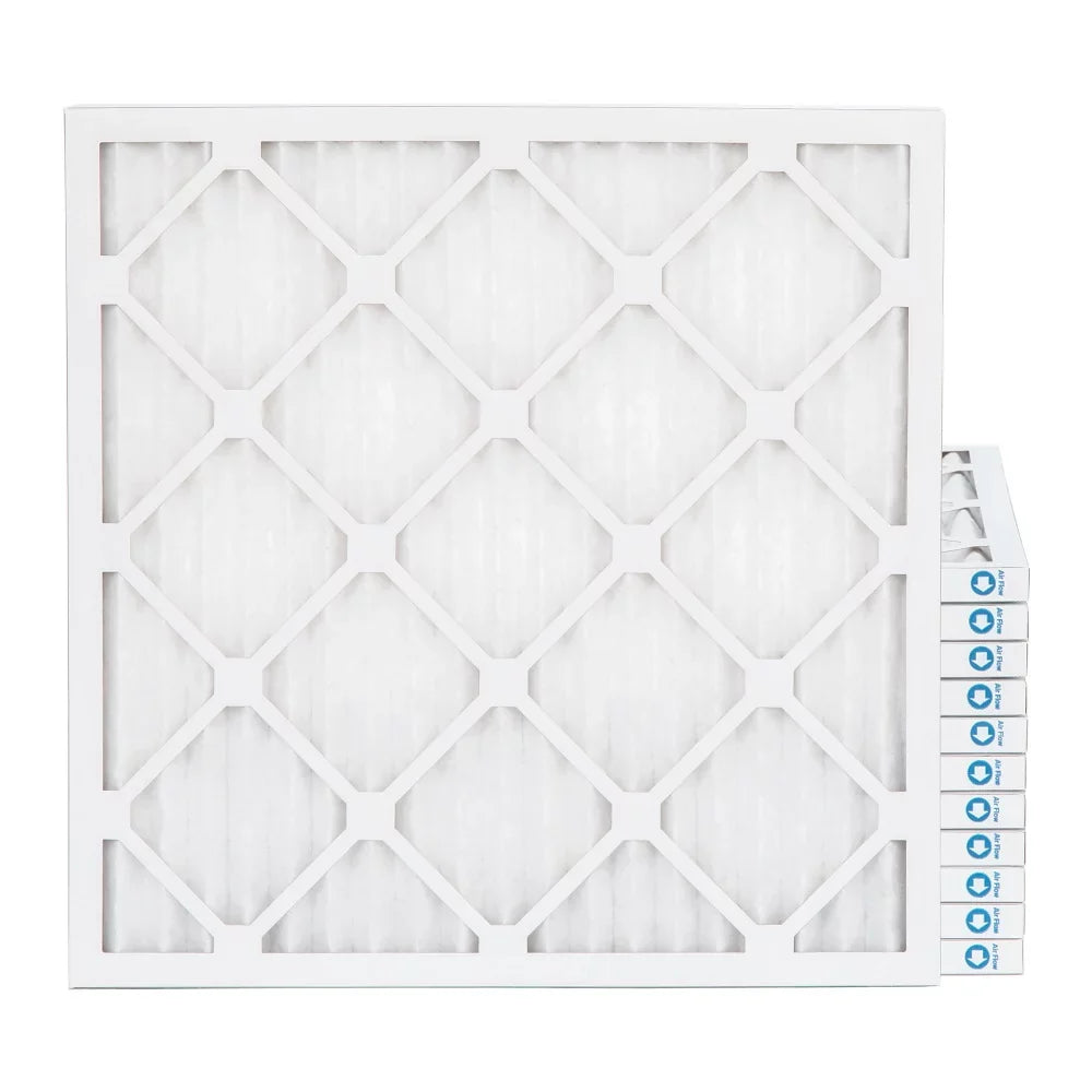 Pamlico Air 12x12x1 MERV 8 Pleated AC Furnace Air Filters. Case of 12. Actual Size: 11-3/8 x 11-3/8 x 3/4