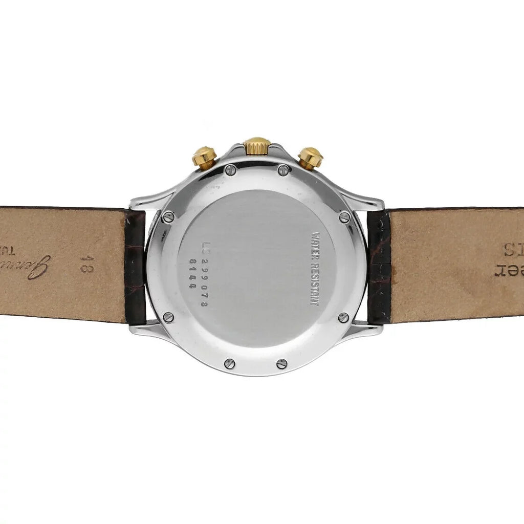 Chopard 8144 Chronograph Two Tone 18K Gold/Steel Quartz Classic Men's Watch W/B