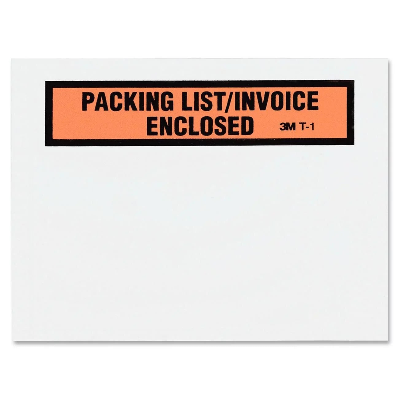 3M Top Print Self-Adhesive Packing List Envelope, 4.5" x 5.5", White, 1000-Count