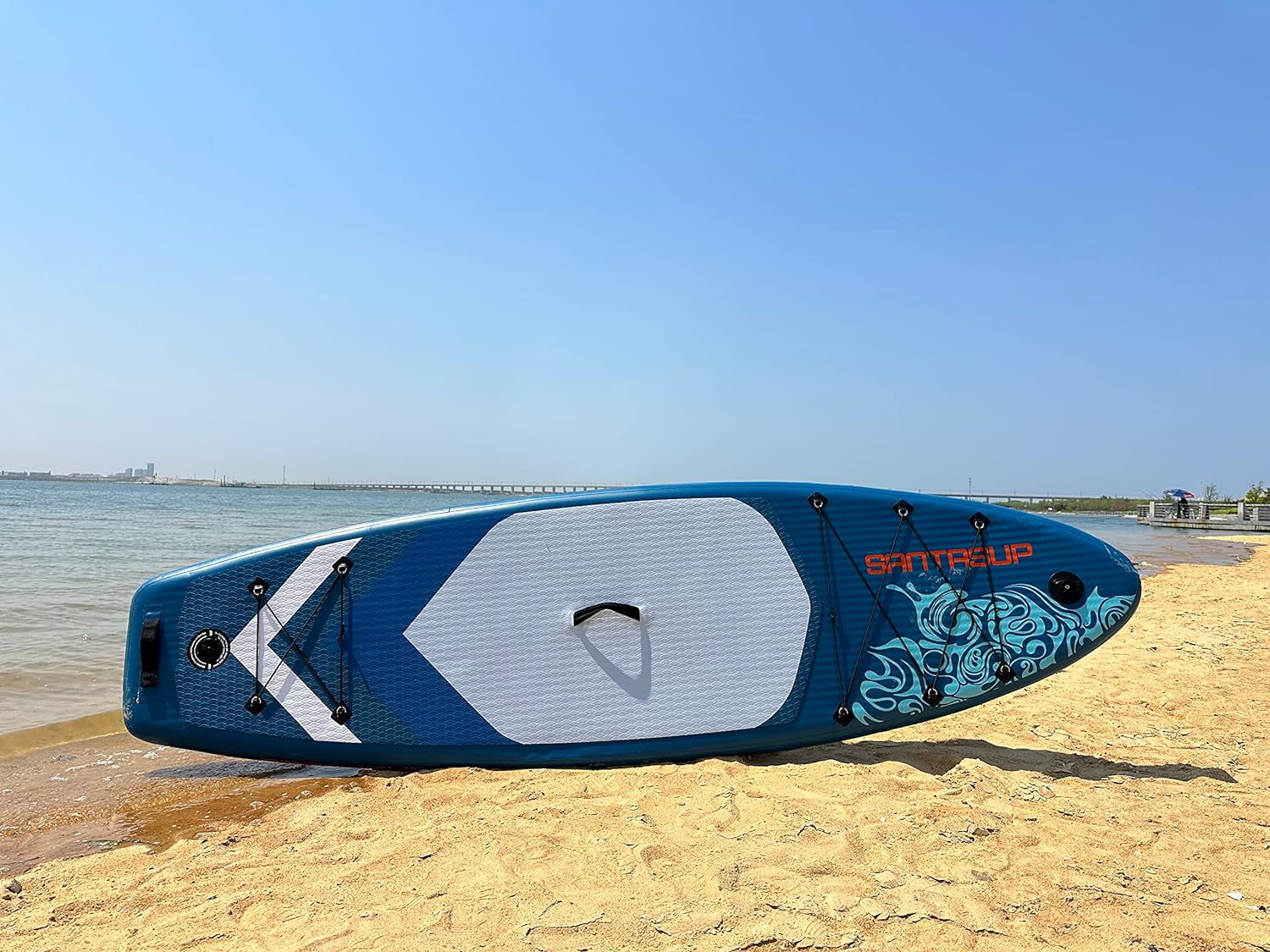 Premium Inflatable Stand Up Paddle Board with Accessories, 11'x33 x6 for Youth & Adults, Wide Stance, Non-Slip Deck, SUP for Fishing & Surfing, Max 330lbs