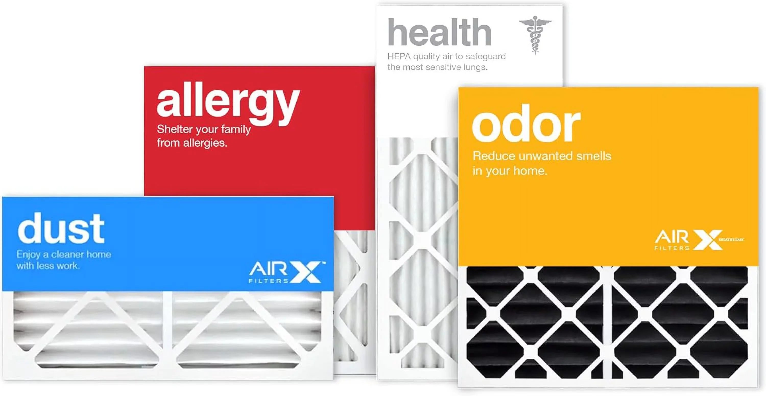 20X25x5 MERV 8 HV Furne Air Filter Replement For HCF20-10 X0586 X6673, Dust 2-Pk, Made In The