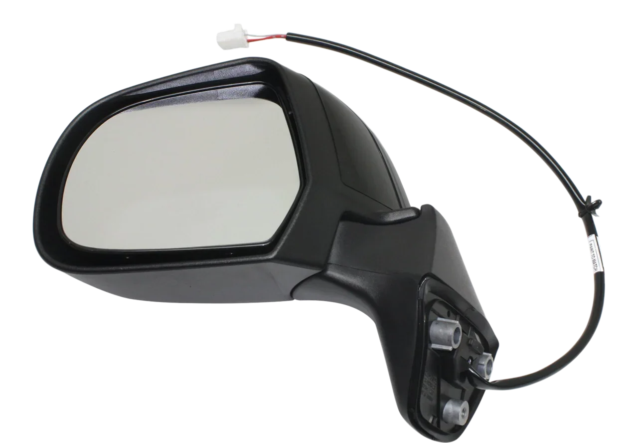 VERSA NOTE 14-19 MIRROR LH, Power, Manual Folding, Non-Heated, Paintable, w/o Side View Camera, (Exc. SR Model)