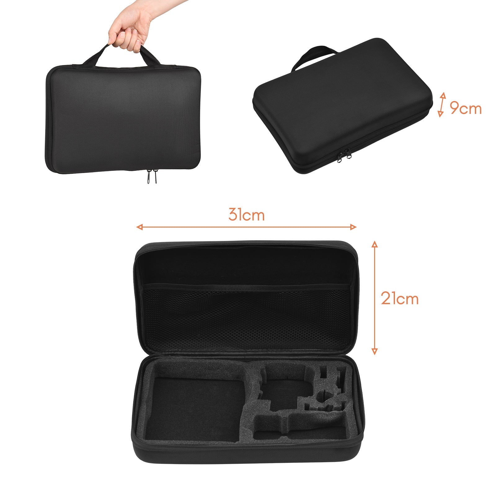 Anself Action Accessories Kit Sports Accessories Set with Waterproop Housing Silicone Protective Case Selfie Stick Various Mount Bracket and More Replacement for GoPro Hero 109 Jet with
