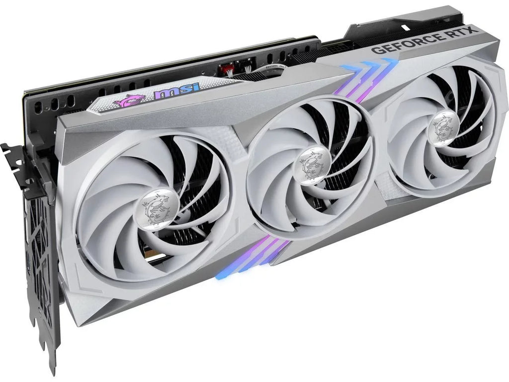 MSI Gaming (MSI) GeForce RTX 4070 Ti GGDR6X 12GB PCI-E 4.0 RTX 4070 Ti GAMING X TRIO WHITE 12G