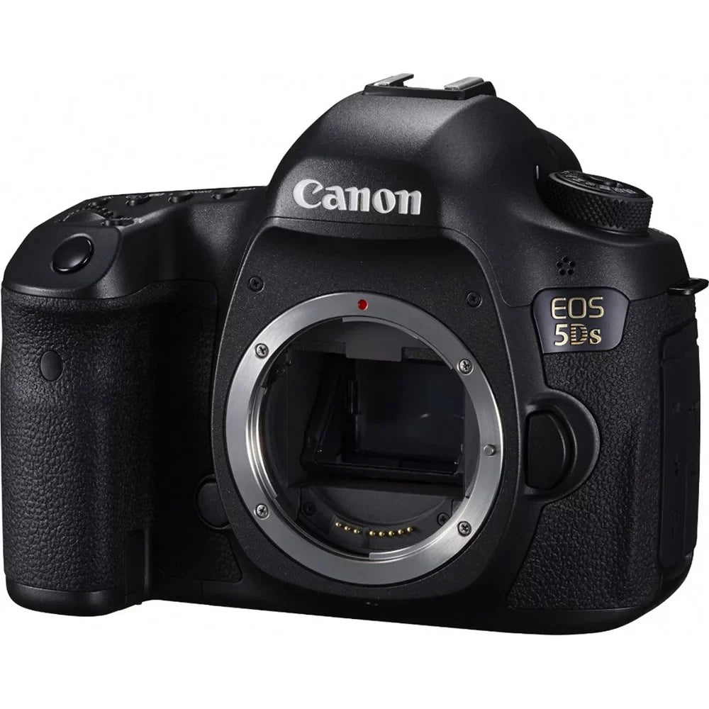 EOS 5DS 50.6MP Digital SLR Camera (Body Only) + Tascam DR-10SG Audio Recorder & Microphone Kit