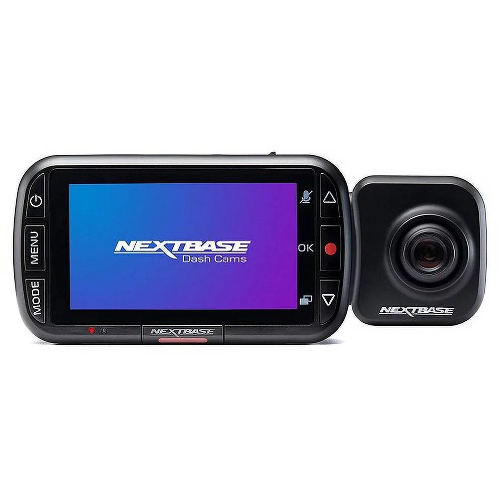 Restored Kuwugi NBDVR222X New Nextbase 222x Front and Rear Dash Cam Car Recording Camera Full 1080p/30fps HD Recording DVR (Refurbished)