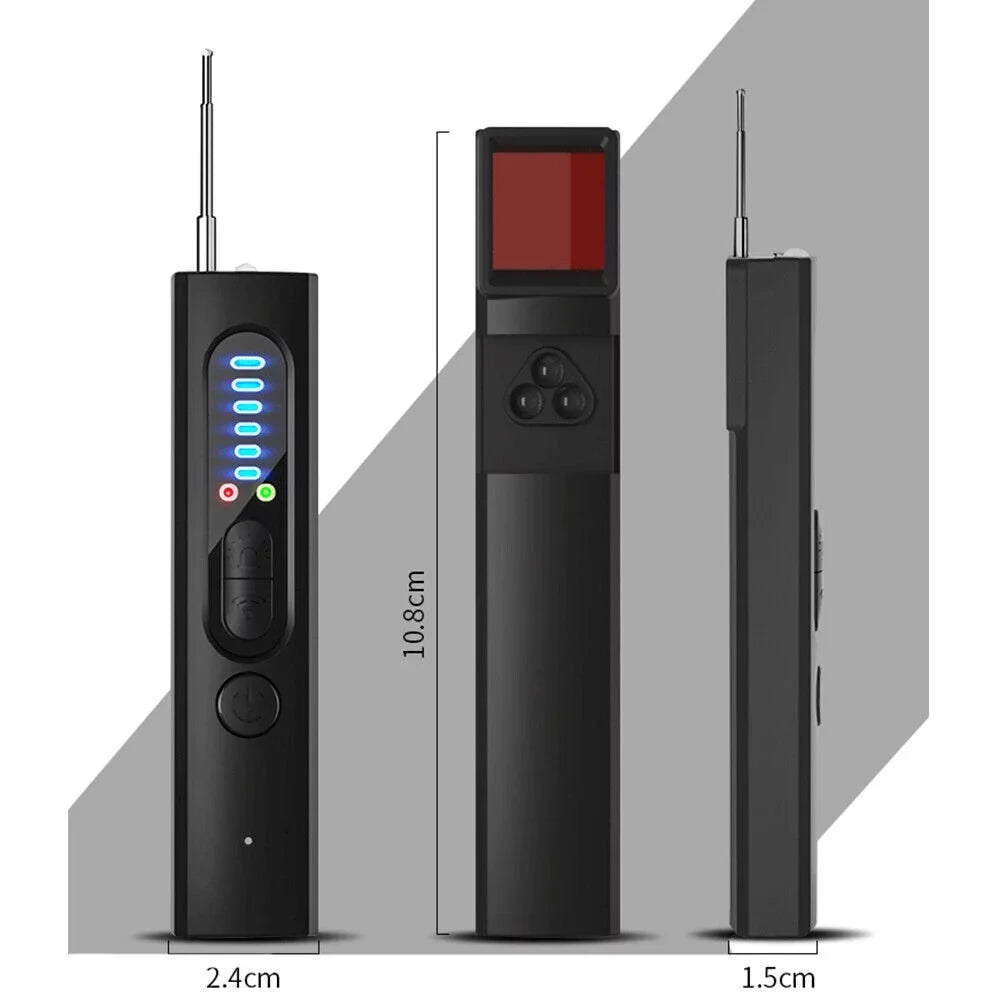 JahyElec Smart Signal Gear Rf Audio Detectors - Anti-spy Hidden Camera Detector Safe Device
