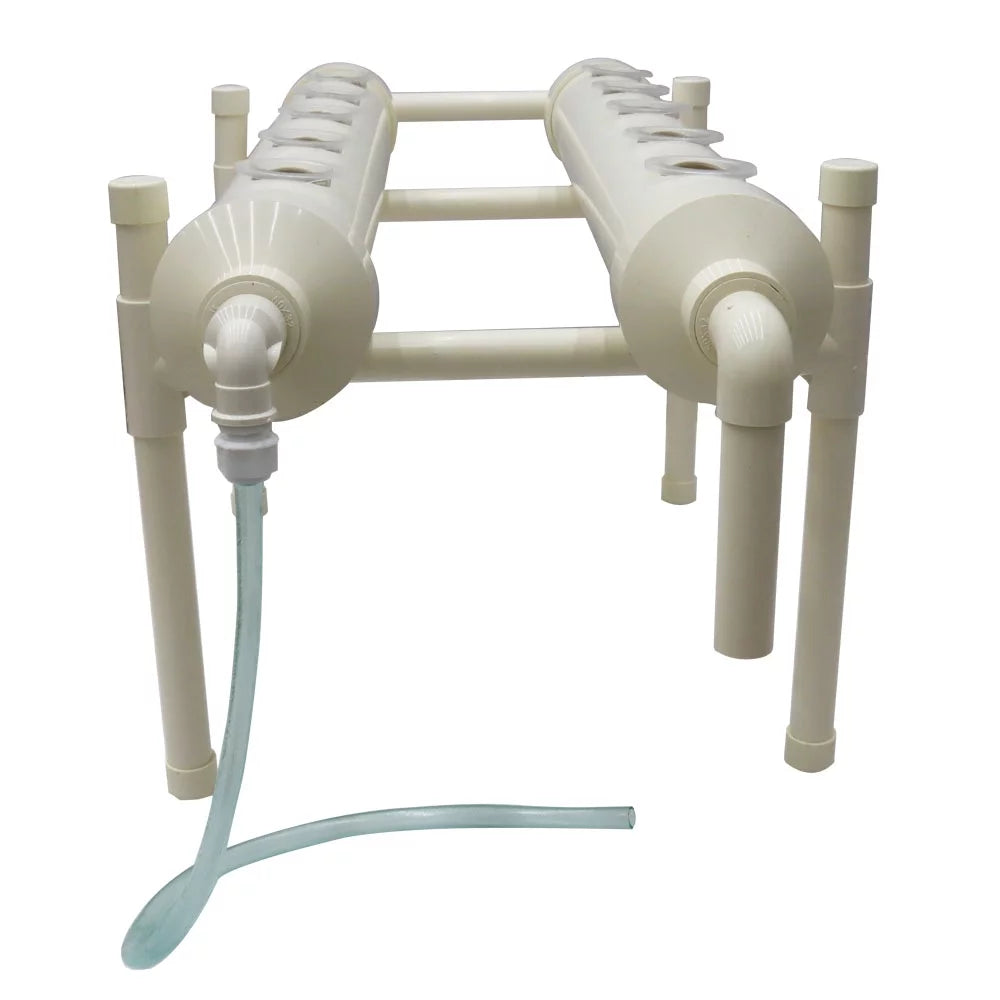 Hydroponic Gardening Planting System 10 Plant Website Growth Kit with Two Tubes and One Floor