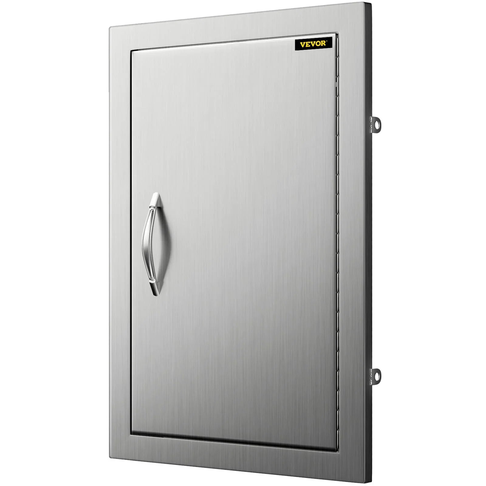 14x20 Inch Vertical Stainless Steel BBQ Access Door - Ideal for Outdoor Kitchen, BBQ Island, and Grill Station