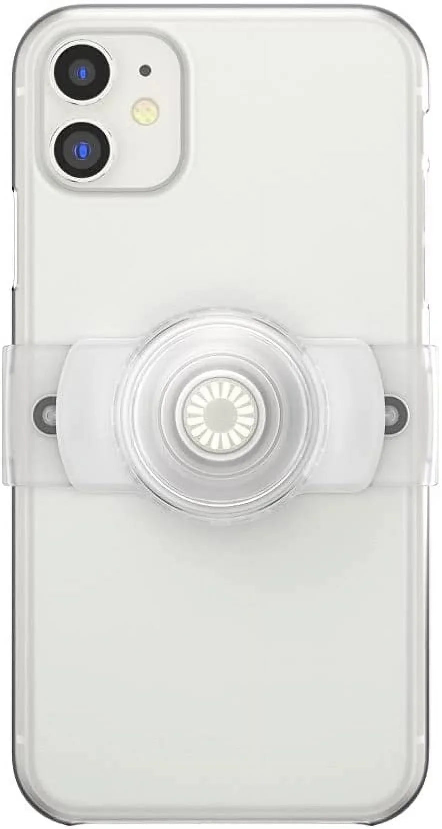 PopGrip Slide Stretch with Square Edges: Grip and Stand for Phones and Cases, Removable, Swappable Top,