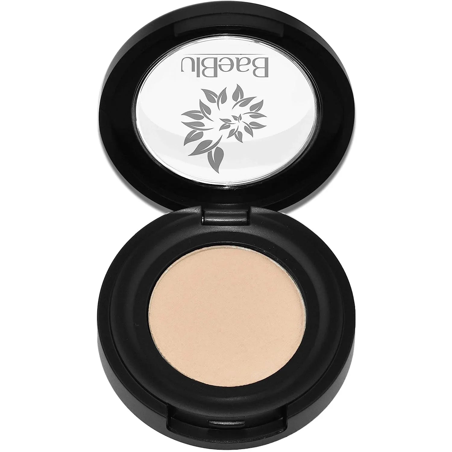 BaeBlu Hypoallergenic Eyeshadow Organic 100% Natural Finely Pressed Velvety Smooth Powder, Made in USA, Cashmere