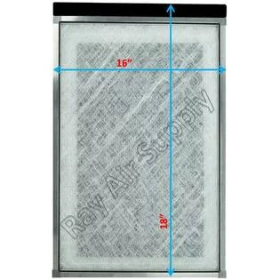 Dynamic Air Cleaner Replacement Filter Pads 16x18 Refills (3 Pack)