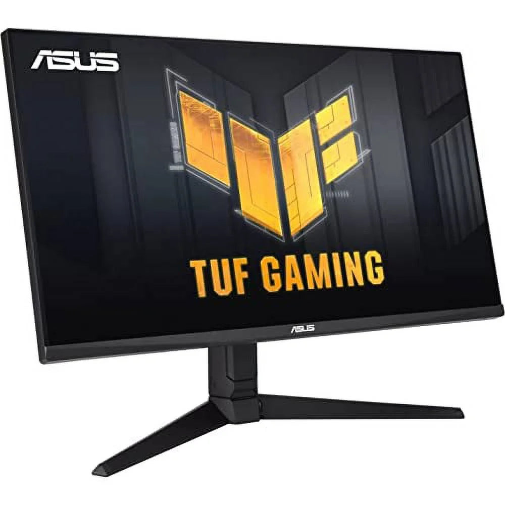 TUF Gaming 28" 4K 144HZ DSC HDMI 2.1, Monitor (VG28UQL1A) - UHD (3840 x 2160), Fast IPS, 1ms, Extreme Low Motion Blur Sync, G-SYNC Compatible, FreeSync Premium, Eye Care, DCI-P3 Ebony